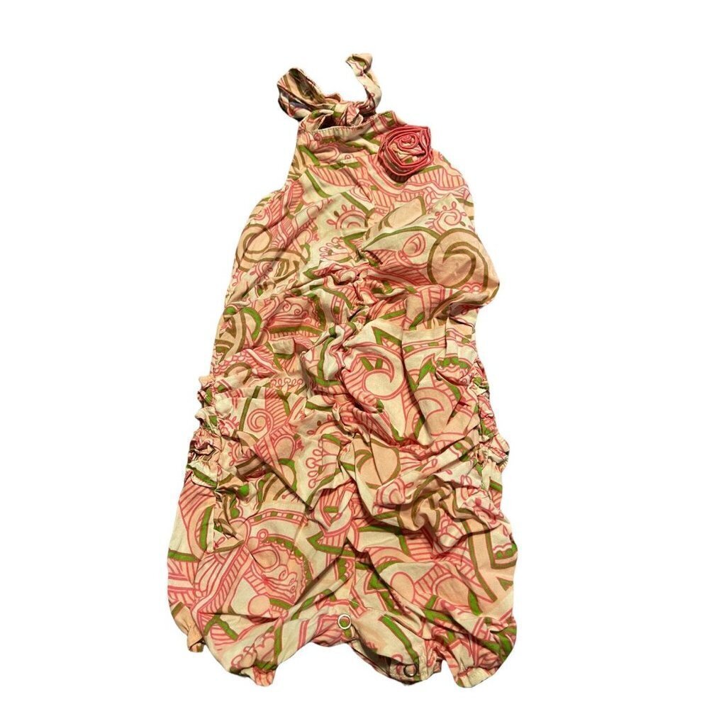 Rufflebutts pink Romper Size 18-24 months